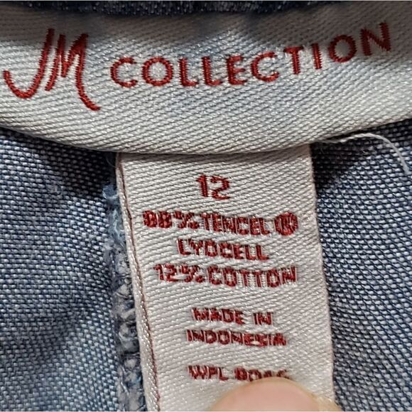 JM collection 2 piece pantset, blue - Picture 7 of 9